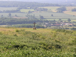 P20056196171	Looking south over Kemsing.