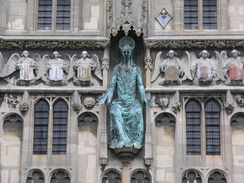 P20057106528	Christ Church Gateway leading into the grounds of Canterbury Cathedral.