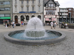 P20057166685	A fountain in Market Square in Dover.