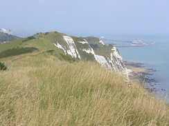 P20057166753	Looking back along the cliffs towards Dover.