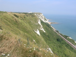 P20057166792	The view back along the cliffs.