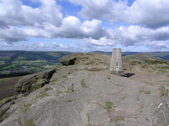 P20058077123	Win Hill trig pillar.