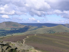 P20058077126	Lose Hill and Mam tor viewed from Win Hill.