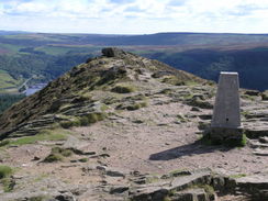 P20058077129	Win Hill trig pillar.