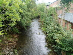 P20059306768	The river in Knighton.