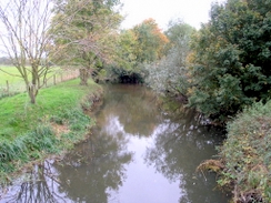 P2005B058007	The River Stour at Bower Hall.