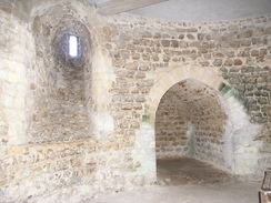 P2005C048710	The basement at Orford Castle.