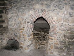 P2005C048727	A bakery in a turret on the roof of Orford Castle.