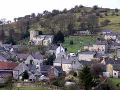 P2005C269075	Looking back over Brassington.