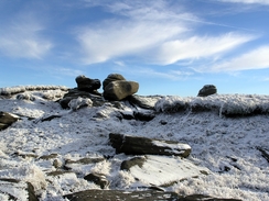 P2005C299345	The Wain Stones on Bleaklow.