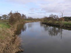 P20061219733	The river to the north of Bevere Lock.