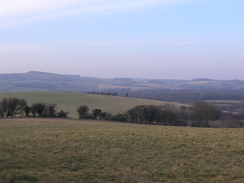 P20061280072	The view from the flanks of Old Winchester Hill.