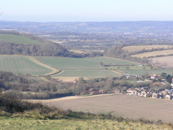 P20061290172	The view north from Harting Downs.