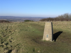 P20061290200	The trig pillar at the top of Beacon Hill.