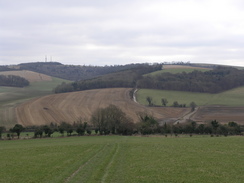 P20061300304	The descent down towards Littleton Farm.