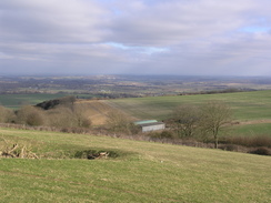 P20061300330	The descent off Bignor Hill.