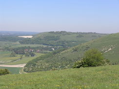 P20066032960	The path heading east towards Devil's Dyke.