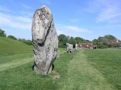 P20066103206	Part of the stone circle in Avebury.