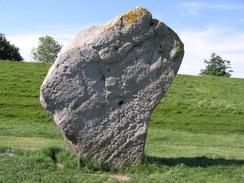 P20066103208	Part of the stone circle in Avebury.