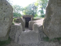 P20066103368	The entrance to Wayland's Smithy.