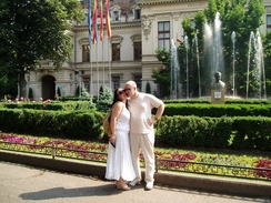 P20066300012	Ina and Neil in Iasi.