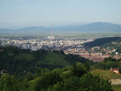 P20067030063	The view down over Brasov.