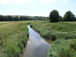 P20067153690	The Cuckmere River in Alfriston.