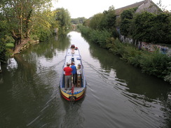 P20069094110	The view from Osney Bridge.