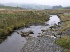 P20069244554	The Afon Clywedog at Felin-Newydd.