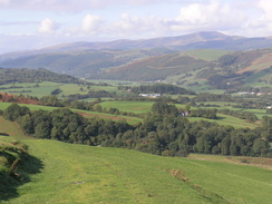 P20069254774	The view north from the climb up out of Abercegir.