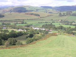 P20069254791	Looking down over Cemmaes Road.