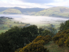 P20069264888	Looking south to fog hanging over the valley.