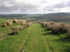 P20069264921	The track heading east down the hill.