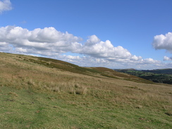 P20069264986	Heading south along the flank of Pen Coed.