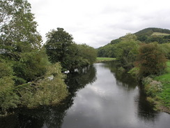 P20069285254	The Afon Vyrnwy from Broniarth Bridge.