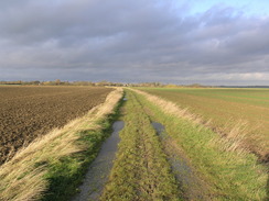 P2006B276458	The track leading eastwards away from Stow Longa.