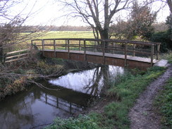 P2006C046587	The footbridge over the River Granta.