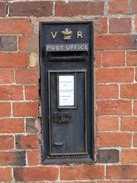 P20071136970	A private postbox outside Winwick Hall.