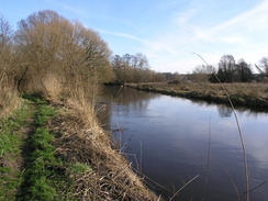 P20071147108	Heading east along the north bank of the Little Ouse from Brandon.