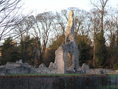 P20071147184	The ruins of Thetford Priory.