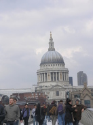 P20073257410	St Pauls from the Millennium Footbridge.