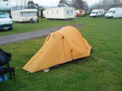 P20073310084	My tent in the campsite in Monmouth.