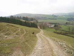 P20074030136	The descent down towards Newchurch.