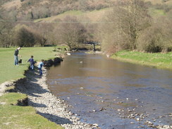 P20074040297	The River Teme in Knighton.