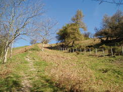 P20074050380	The steep climb up north from Churchtown.