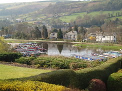 P20074080095	The marina at Llangollen.