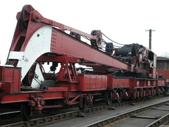 P20074297675	A steam crane.