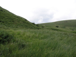 P20077078416	The descent down off the moorland.