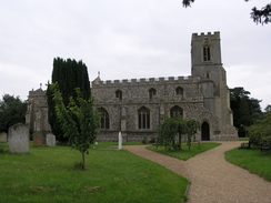 P20077118543	Great Chesterford church.