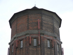 P20077118586	The water tower on Rivey Hill.